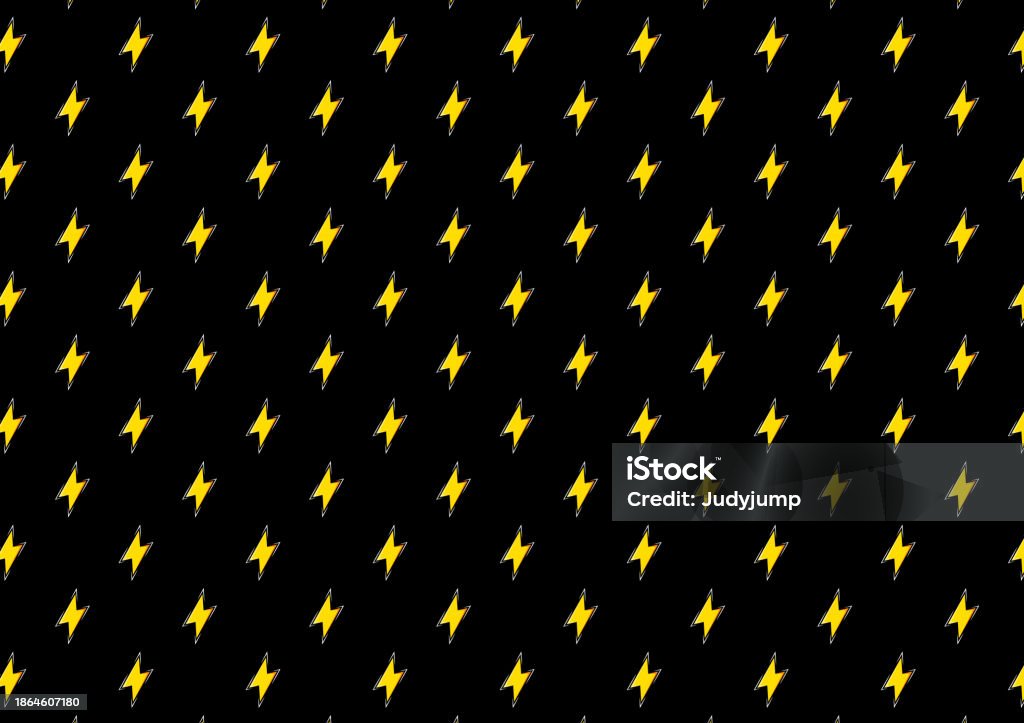Pattern Vector Thunder Bolt Pattern Vector Thunder Pattern Wallpaper Free Space For Text ...