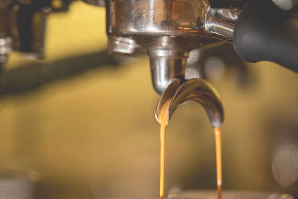 istock Prepartion of the espresso coffee 1864668157