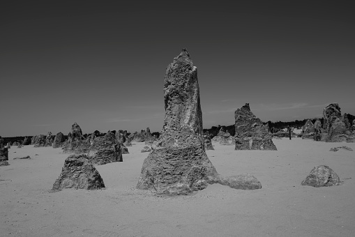 Pinnacle Stones in West Australia