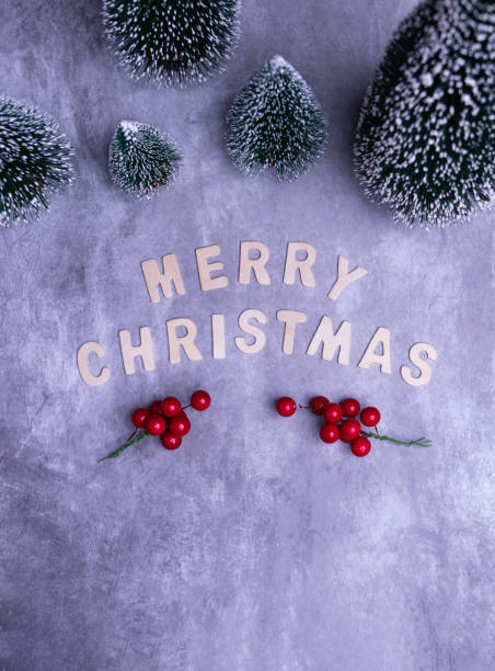 istock Minimal type of Christmas greetings 1864731502
