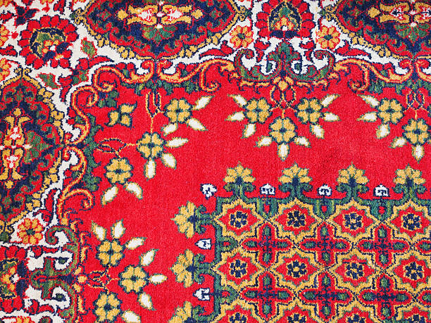 istock ornament of Central Asian carpet 186474238
