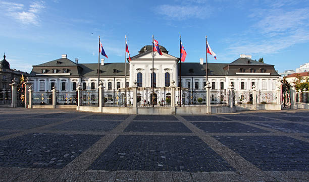 istock Grassalkovichov palace in Bratislava, Slovakia 186474281