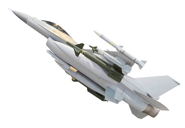 istock side view of military jet plane isolated white backgrou 186474622