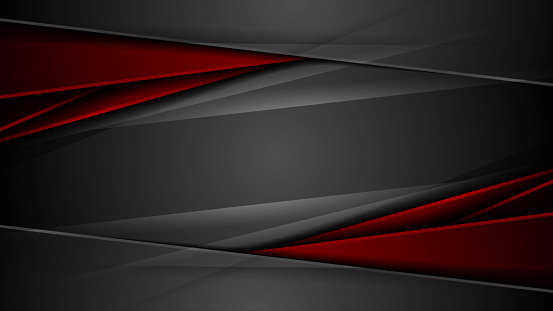 High contrast red black abstract tech corporate background