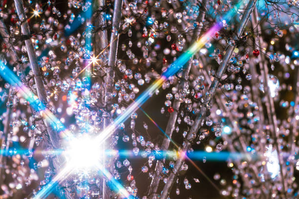 istock Christmas tree illumination in Hakone 1864814303