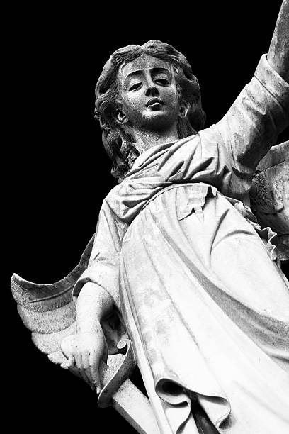 istock Beautiful Sculpture at a Melbourne Cemetery 186483076