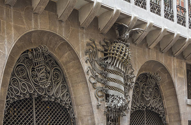istock The Guell palace designed by Gaudi, in Barcelona 186485646