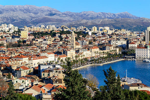istock Panorama of city Split in Croatia 186490322