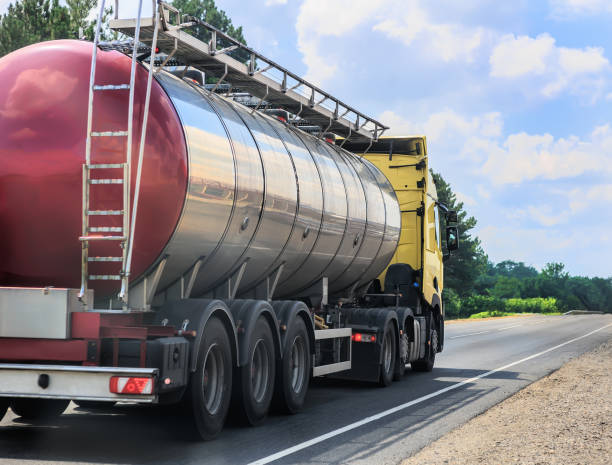istock gas-tank goes on highway 1864948313