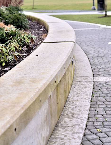 istock Relaxed walkway in the park 186499293