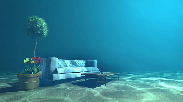 istock Living room underwater for Relaxation 186499315