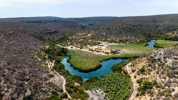 istock Drone picture of a river in Madagascar 1865008031