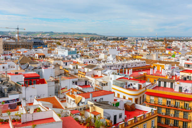 Panoramic view of Seville Andalusia