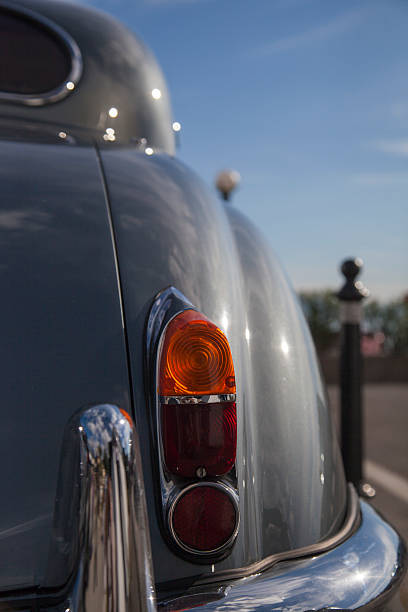 istock Vintage car lamp details 186506997
