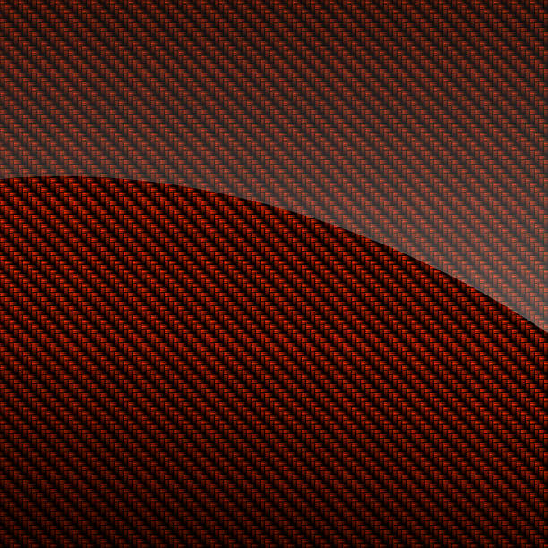 istock Red glossy carbon fiber background or texture 186508605