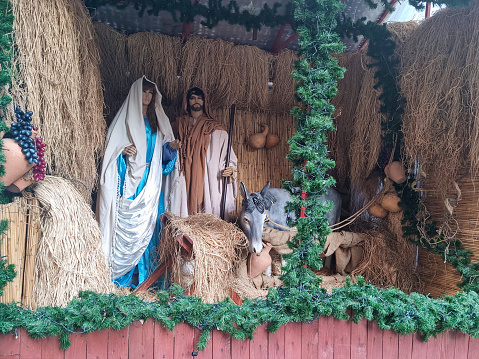 Jesus & maria at Christmas