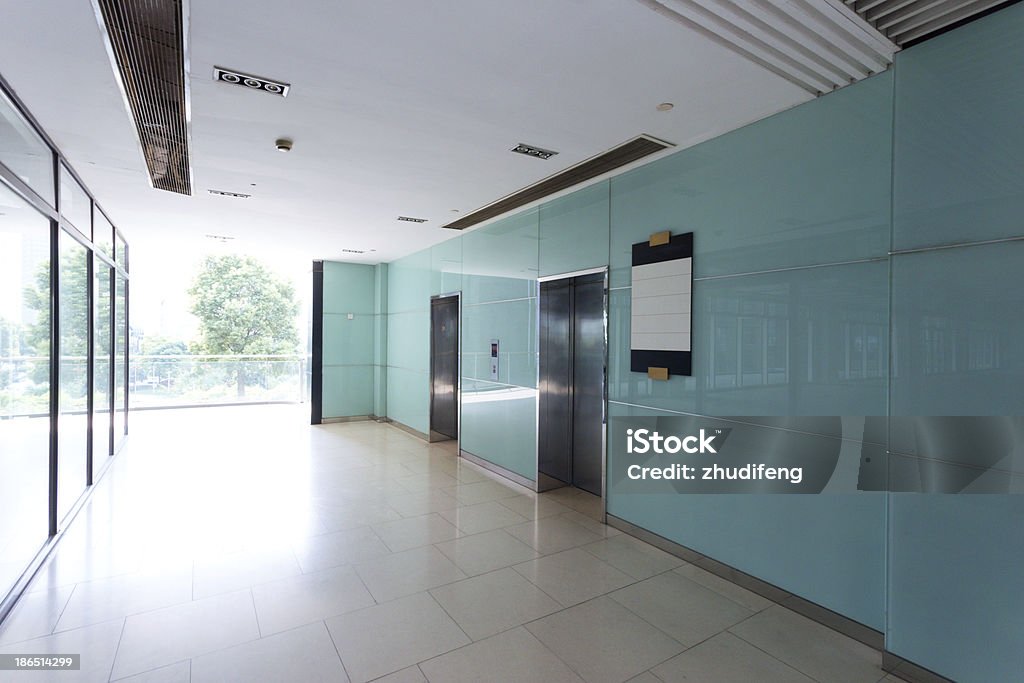 interior of modern office building Architecture Stock Photo