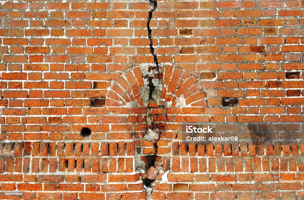 늙음 brickwork 벽 - 로열티 프리 0명 스톡 사진