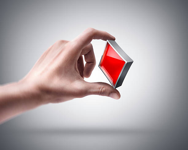 istock hand holding card sign 186516024