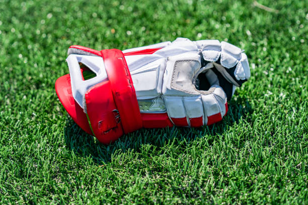 istock Lacrosse Glove on Ground 1865186777