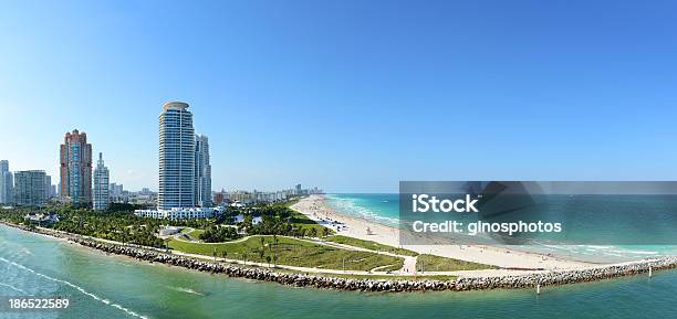 South Miami Beach Stock Photo - Download Image Now - Beach, Cityscape, Luxury