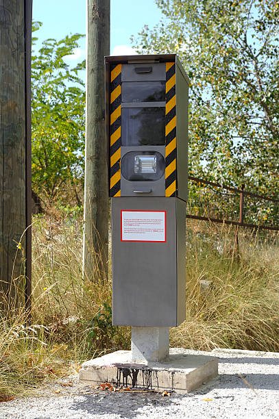 istock Radar on a French road 186523430