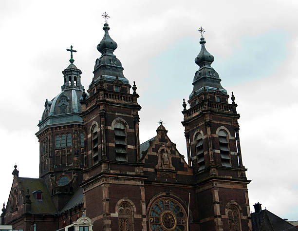 istock Church of Saint Nicholas in Amsterdam, Netherland 186524320