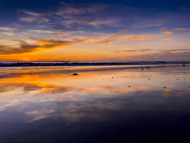 istock Scenic Colorful Sunset at Beach 1865253390