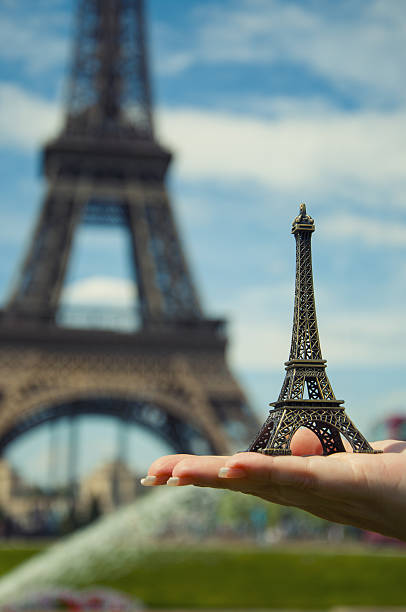 istock miniature of Eiffel tower in Paris 186526661