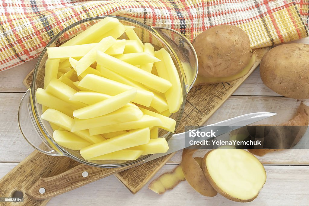 Sliced potato Agriculture Stock Photo