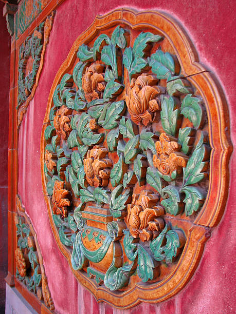 istock Wall decoration, Forbidden City, Beijing 186529935