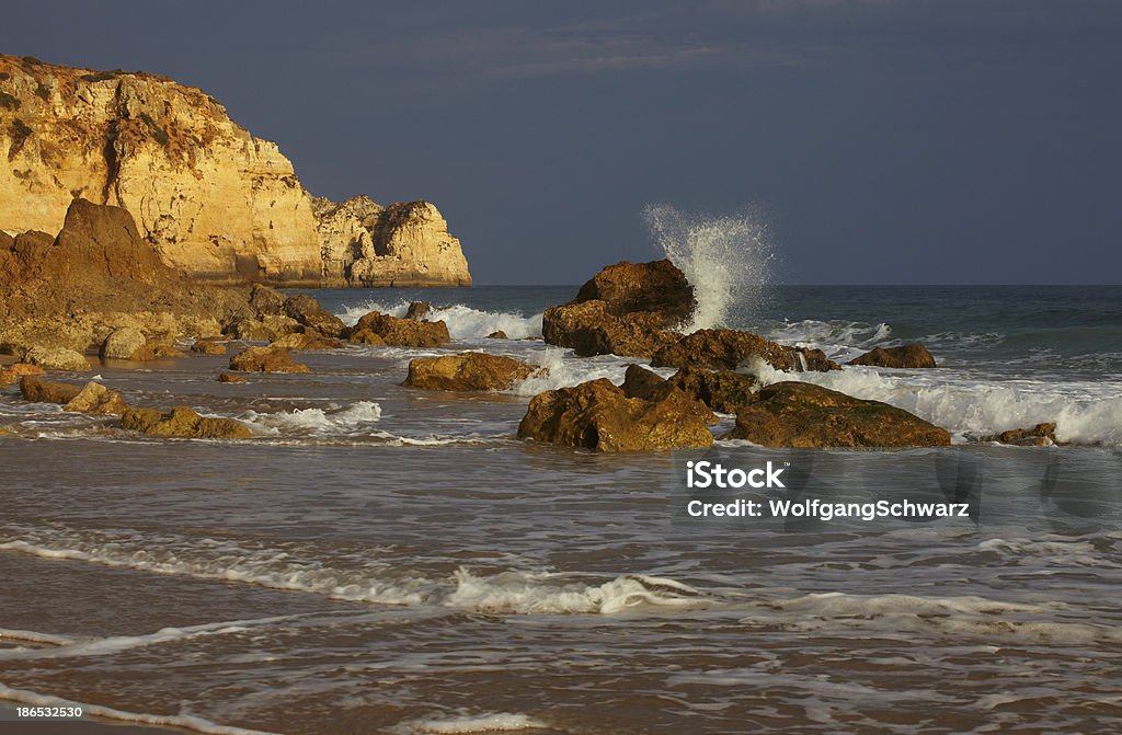 Porto de Mos Strand, Lagos - Zbiór zdjęć royalty-free (Algarve)