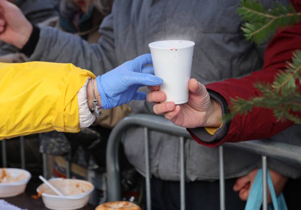 Warm food for the poor and homeless