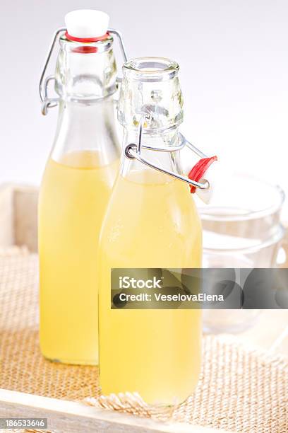 Homemade Ginger Ale Stock Photo - Download Image Now - Beer - Alcohol, Bottle, Ginger - Spice