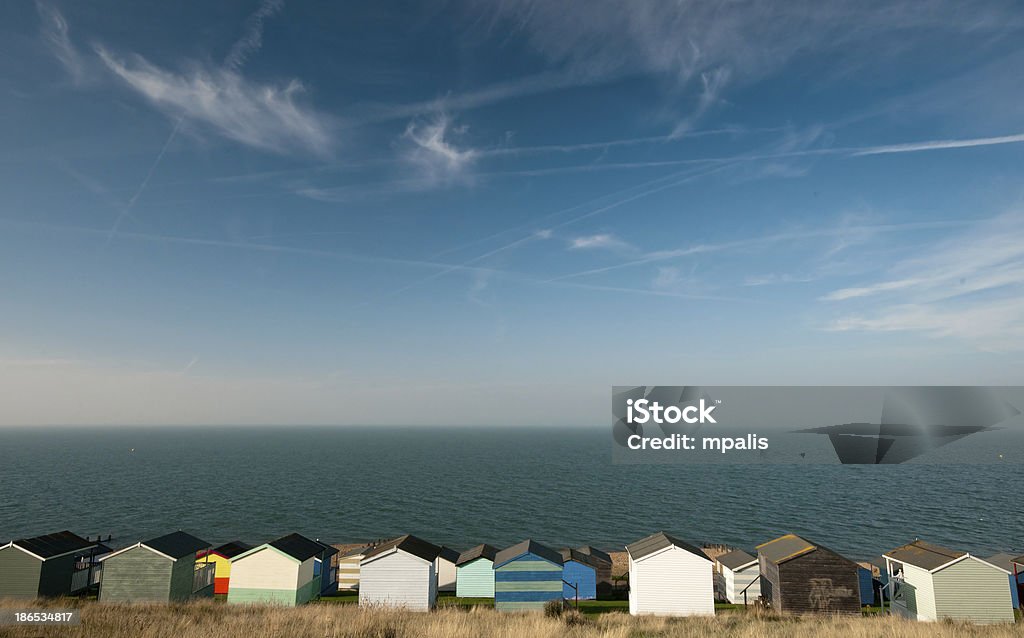 Strandhütten, Whitstable - Lizenzfrei England Stock-Foto