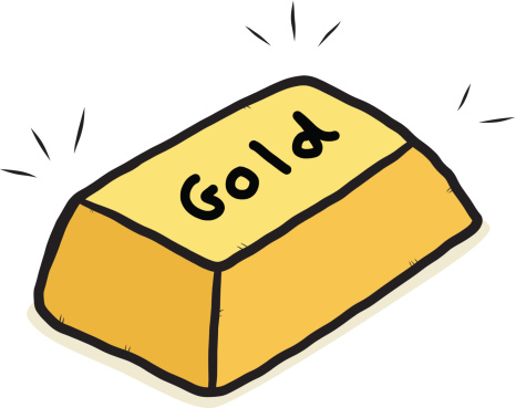Gold Bar Cartoon Stock Illustration - Download Image Now - Art, Art And  Craft, Bank - Financial Building - iStock