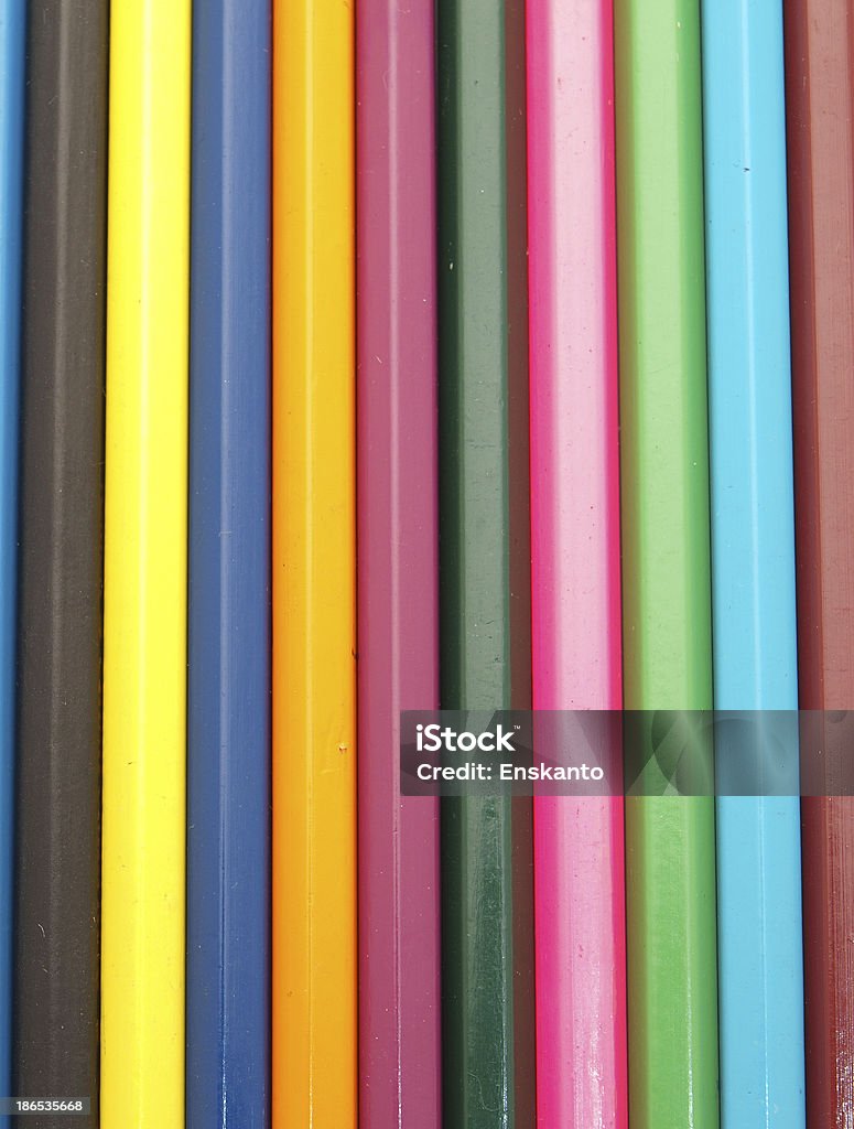 Lápices de colores - Foto de stock de Arreglo libre de derechos