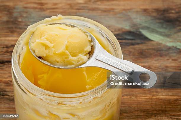 Ghee Clarified Butter Stock Photo - Download Image Now - Butter, Cooking, Dairy Product