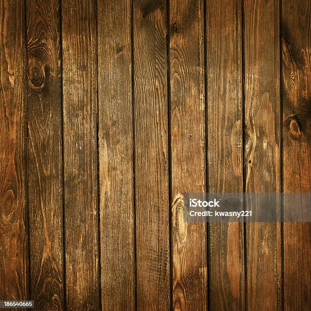 Wooden Background Stock Photo - Download Image Now - Backgrounds, Dark, Wood - Material