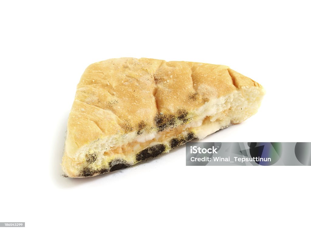 Moldy cibo - Foto stock royalty-free di Alimentazione non salutare