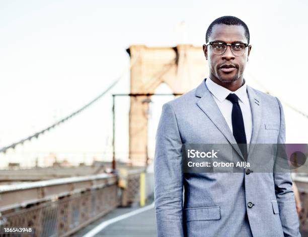 Foto de Empresário Em Nova York e mais fotos de stock de Homens - Homens, New York City, Terno