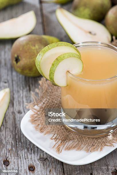 Portion Of Pear Juice Stock Photo - Download Image Now - Autumn, Close-up, Drink