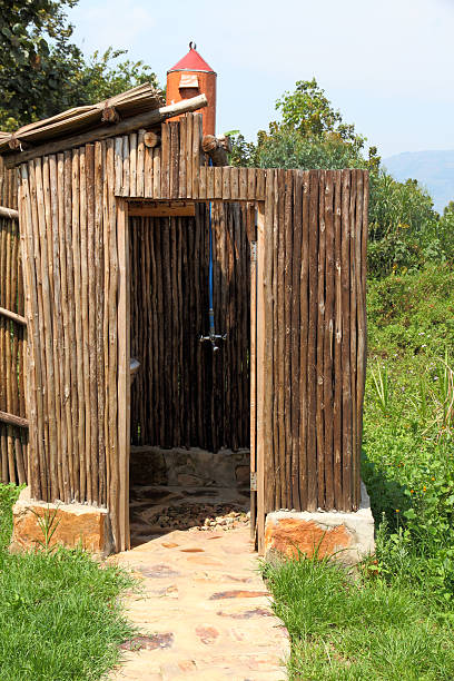istock Outdoor Solar Shower 186546298