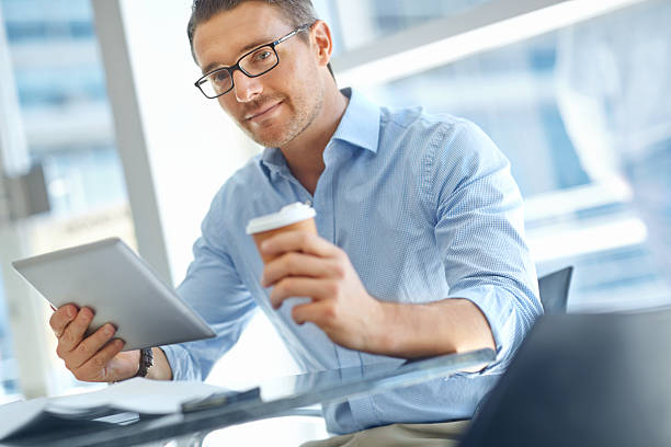 istock Searching for investment opportunities online 186546621