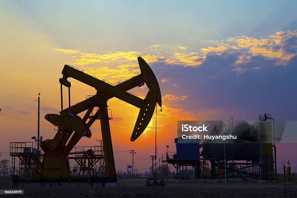 Öl Pumpen - Lizenzfrei Benzin Stock-Foto