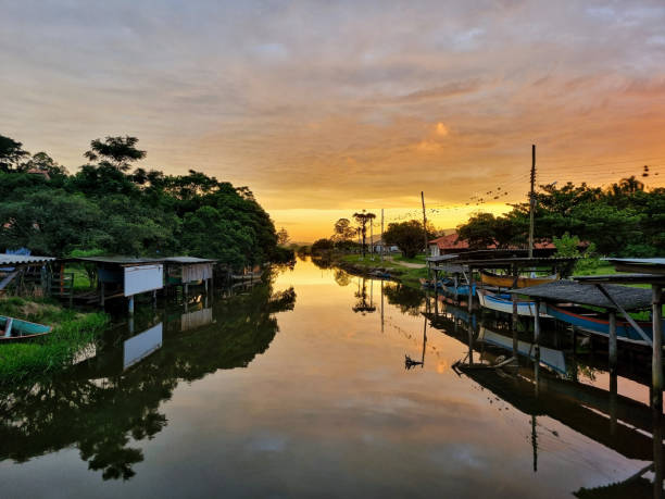 istock Sunset in the countryside. 1865497633