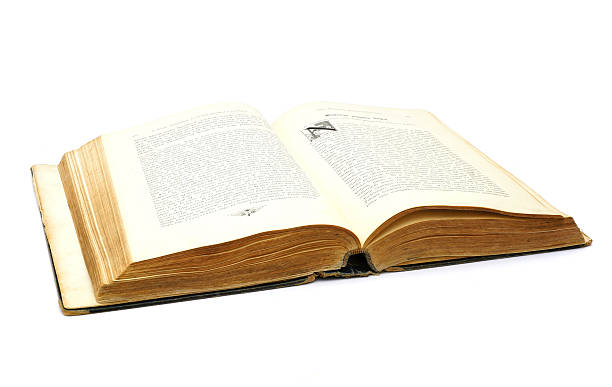 istock very old historical book isolated on white 186550494