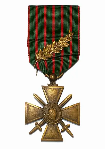 Photo of Croix de guerre with palm ww1