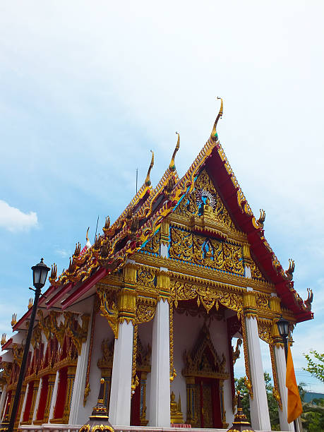 istock Church of buddhism 186551424