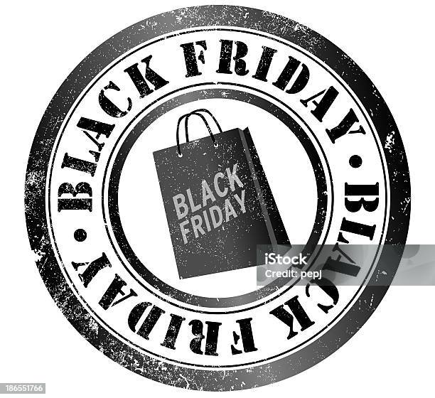 Vetores de Preto Fridaystamp e mais imagens de Antigo - Antigo, Black Friday - Shopping Event, Bolsa - Objeto manufaturado